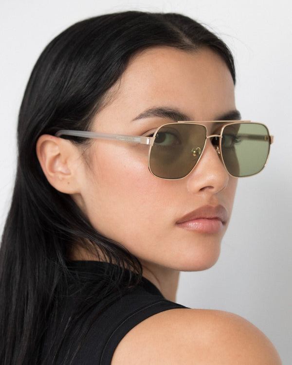 Amelia / Gold Jelly & Green Lens - Shade Files